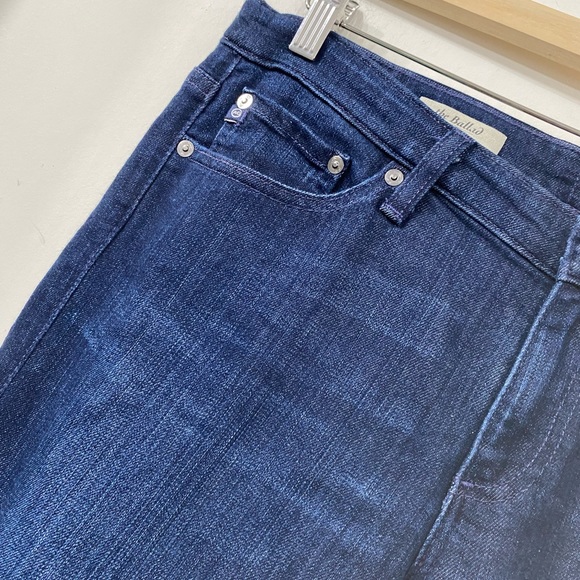 AG Adriano Goldshmied The Ballad Slim Boot Navy Blue size 31 - Picture 6 of 15